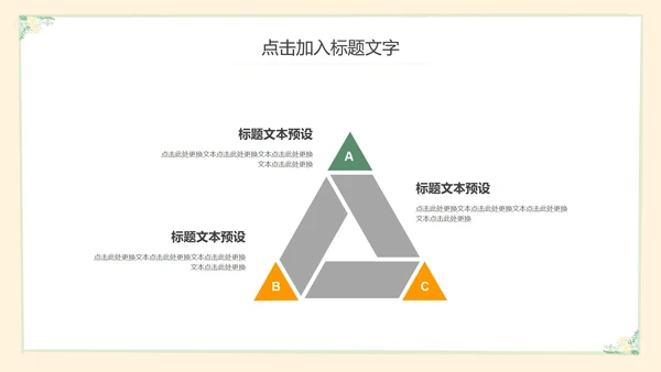 黄色小清新教育教学PPT模板
