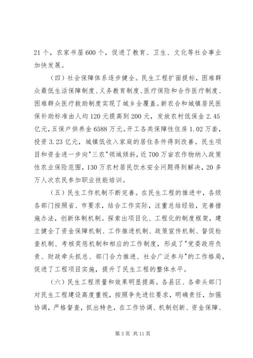 市长在民生工程推进讲话.docx