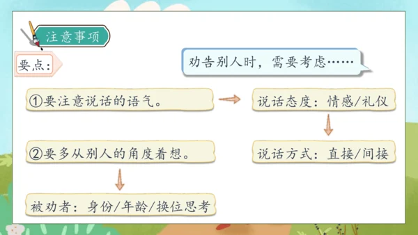【核心素养】部编版语文三年级下册-口语交际-劝告（课件）