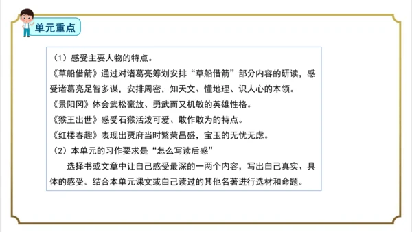 部编版小学语文五年级下册第二单元单元复习
