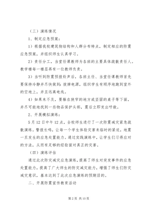 全国防灾减灾日宣传活动总结范文.docx