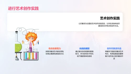 印象派艺术解读PPT模板