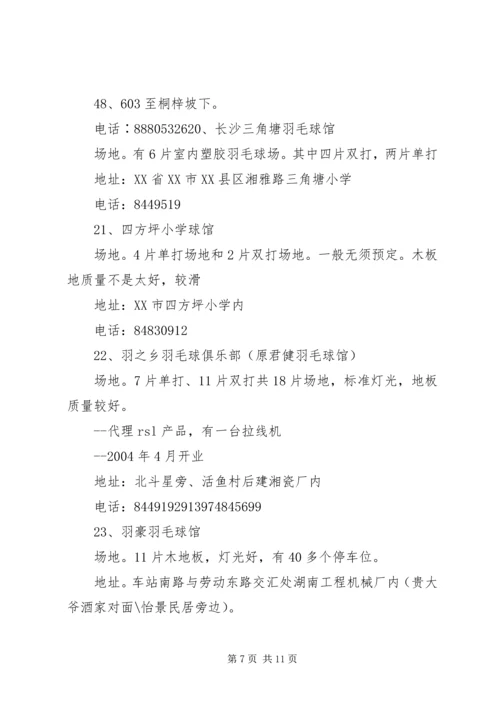 羽毛球馆可行性报告 (3).docx