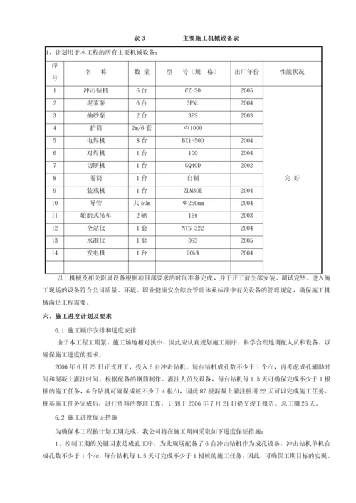 工程灌注桩作业指导书.docx