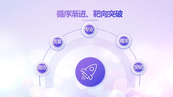 紫色梦幻超级演说家精彩演讲讲座通用动态PPT模板