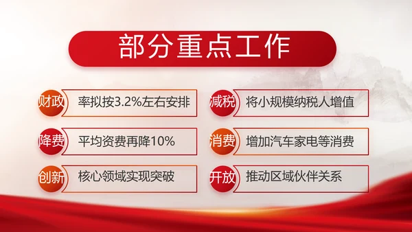 红色落实消防责任防范安全风险动态PPT模板