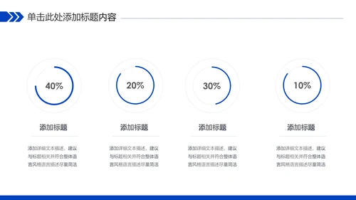 蓝色科技人工智能工作总结汇报PPT模板