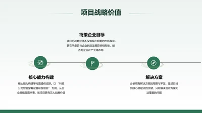 扁平风纯文字PPT流程