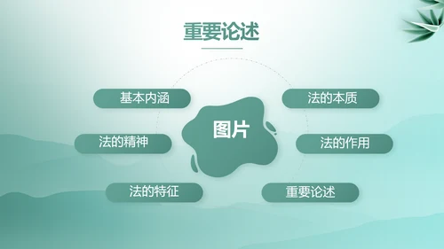 蓝色中国风法律案例分析动态PPT模板