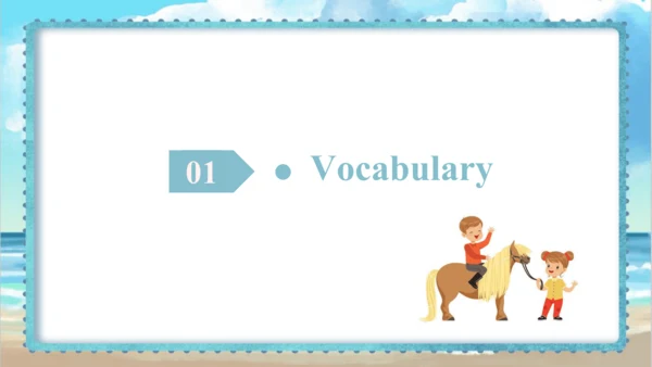 Module 8 Unit 2 Sam is going to ride a horse  课件(共