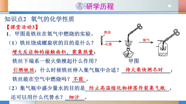 2.2氧气 第1课时氧气的性质 课件(共29张PPT内嵌视频)---2023-2024学年九年级化学