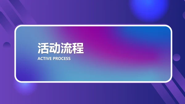 蓝色渐变水彩风家电年货节策划方案PPT模板