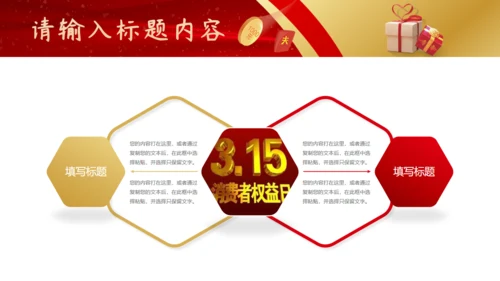 我们在行动315打假工作汇报通用PPT模板