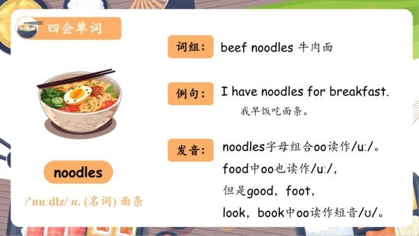 Unit 5 Dinner‘s Ready 单元复习(一)-单词词组+典型例题（共25张PPT）