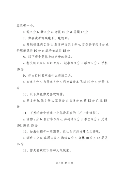 你会分析自己的学习状况吗.docx