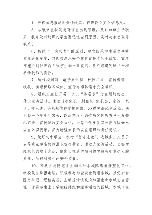 学校防溺水规章制度（通用5篇）.docx