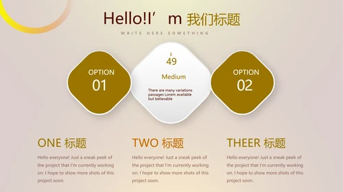金融投资理财行业通用PPT动态模板