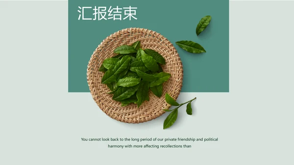 中国传统茶文化茶道宣传通用PPT模板
