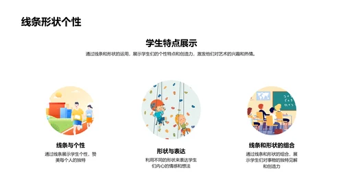 美术创作教学课程PPT模板