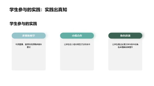 革新文学教学策略