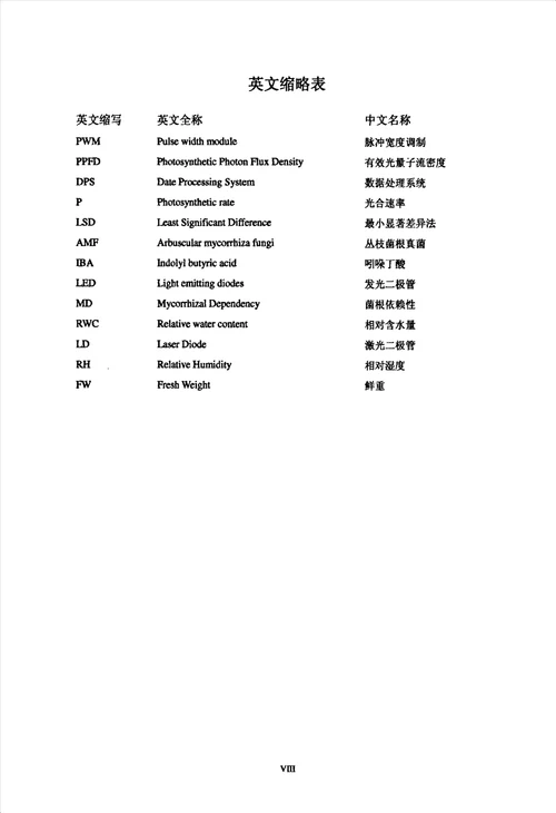 丛枝菌根与无糖培养对海棠组培苗生理效应研究作物气象学专业毕业论文