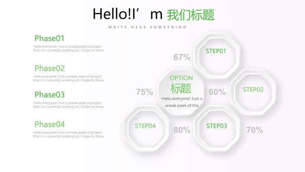 绿色小清新医药医疗报告通用动态PPT