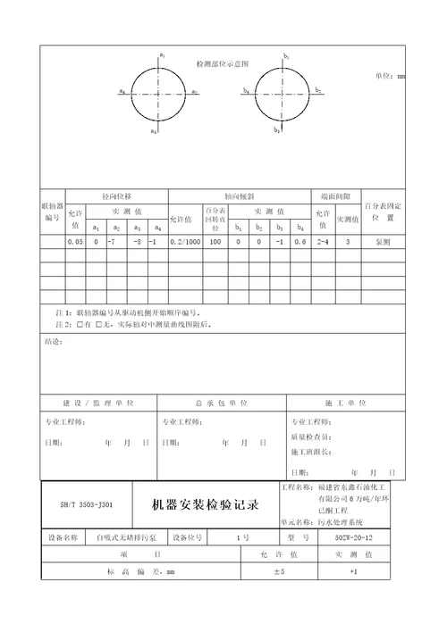 石油化工建设工程项目交工技术文件