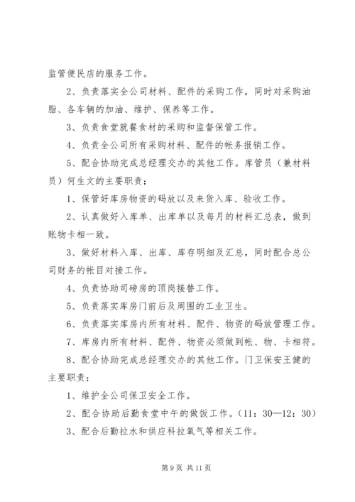 定岗定编定员管理方案(最新) (5).docx