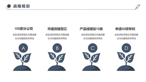 稳重大气公司简介企业宣传公司推广PPT模板