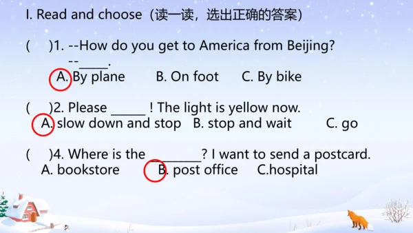 Unit 2 Ways to go to school 单元复习  课件(共40张PPT)