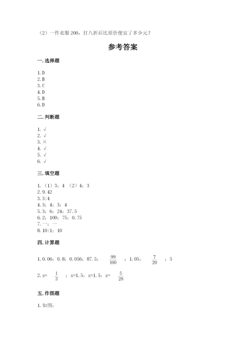 龙马潭区六年级下册数学期末测试卷精编.docx