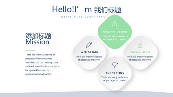 公务员面试培训工作总结商务通用PPT动态模板