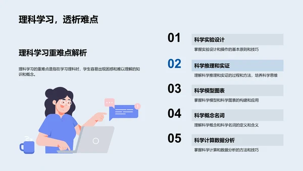 初三科学学习法PPT模板