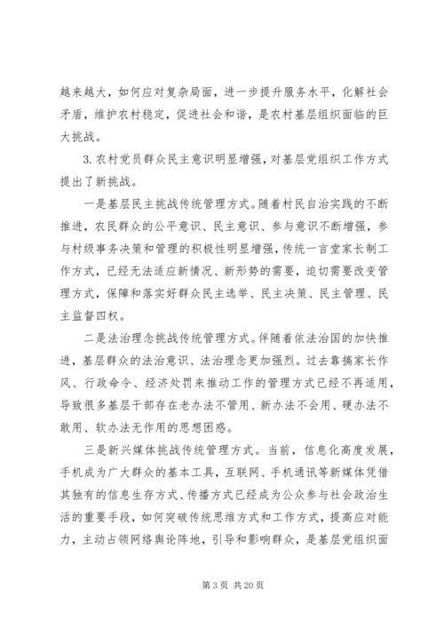 农村党建研讨会讲话稿.docx