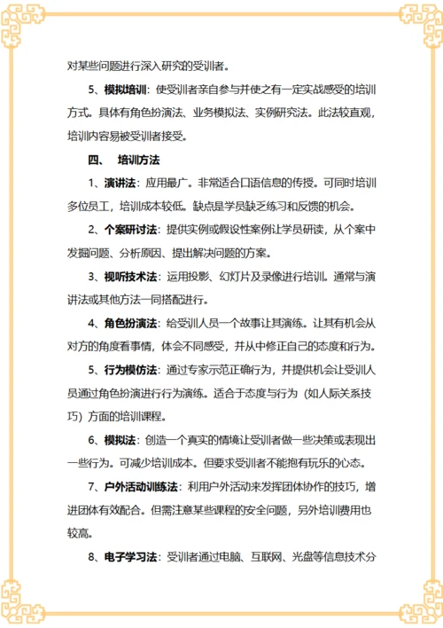 销售人员培训方案