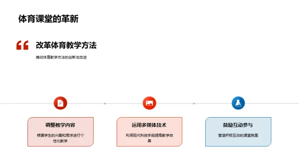 体育教育的重塑