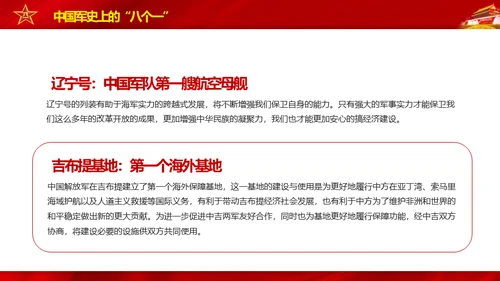 八一建军节致敬军人缅怀烈士通用PPT模板