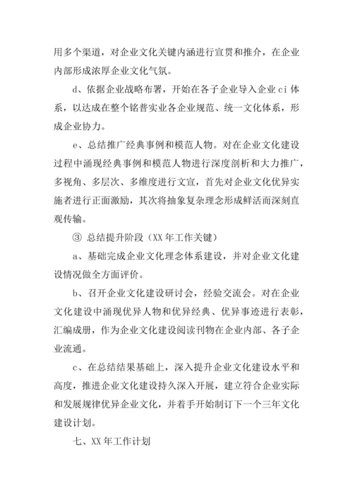 企业文化建设综合规划专业方案.docx