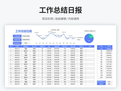 工作总结日报