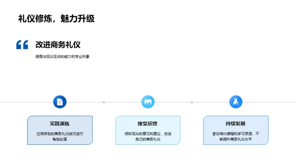 商务礼仪在生物科技展中的应用