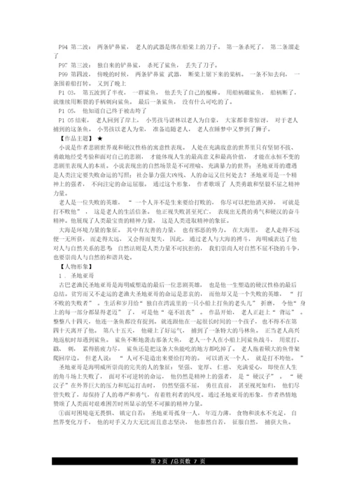 老人与海梗概.docx