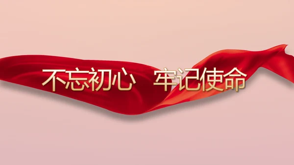 红色党建党支部年年终总结学习教育PPT