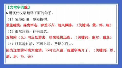 第三单元复习课件 2023-2024学年统编版语文八年级下册(共58张PPT)