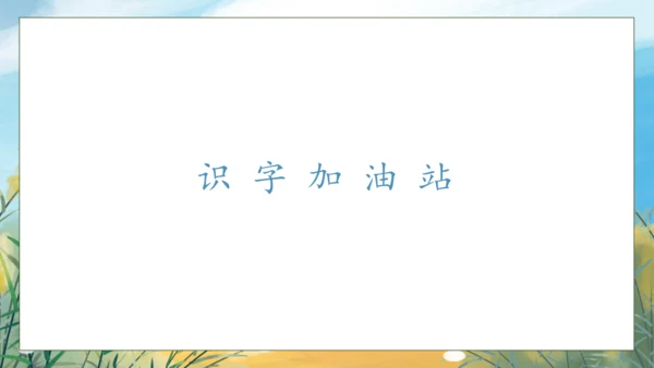 【核心素养】部编版语文一年级下册-语文园地一（课件）
