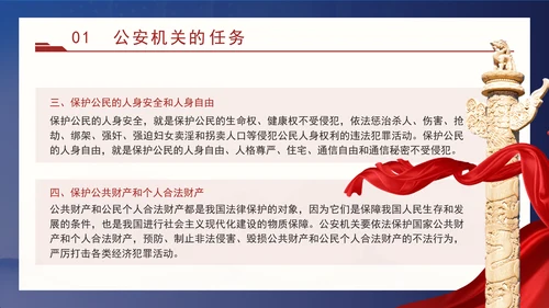 警察党课教育公安机关的任务和职权党课PPT课件