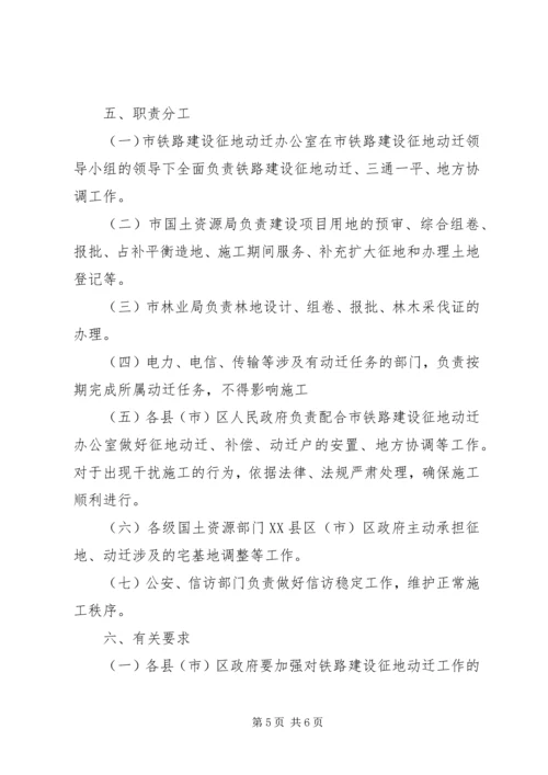 铁路建设征地动迁补偿实施方案.docx