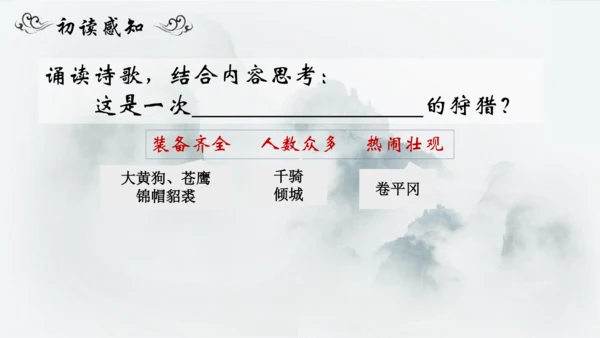 12 词四首 江城子密州出猎 课件