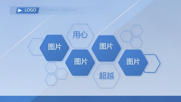 蓝色大气创意计划书商业计划书PPT