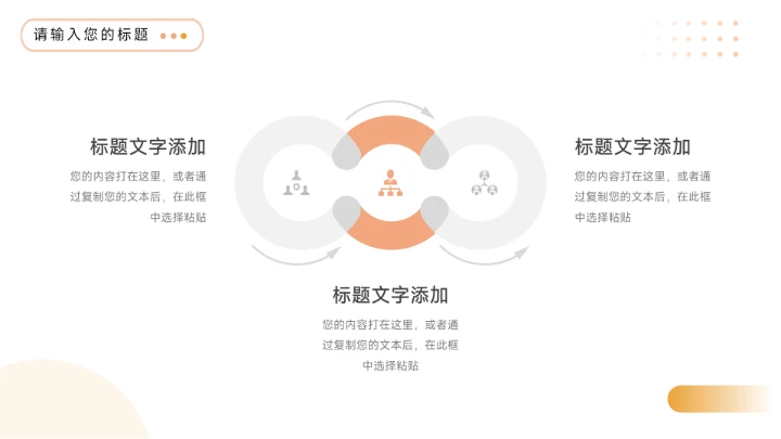 黄色清晰简洁生产管理培训PPT模板