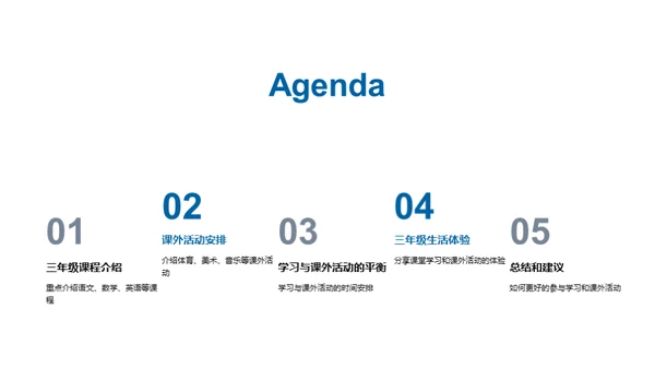 三年级：学习与生活